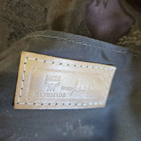 Mcm monogram nylon zip tote - Picture 2 of 7